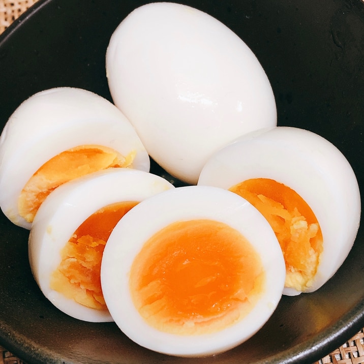 色ムラなしの味付け卵(ゆで卵の味付け)